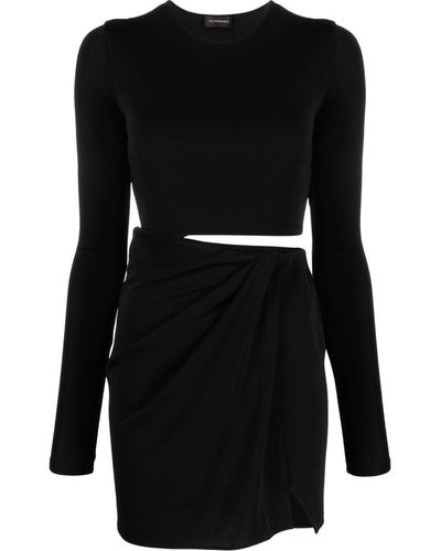 ANDAMANE Cut-out Mini Dress - Black