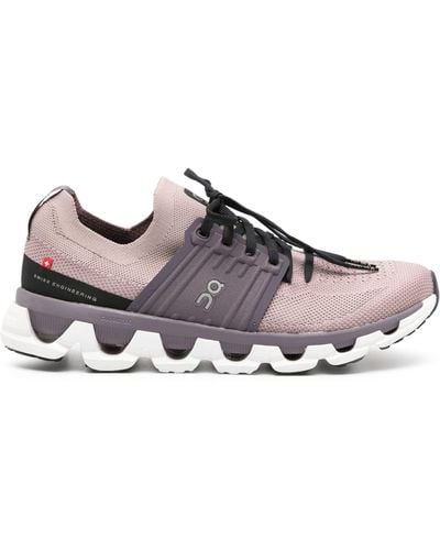 On Shoes Purple Cloudswift 3 Running Sneakers - Women's - Rubber/fabric - Brown