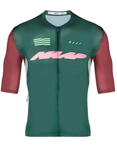 MAAP Eclipse Pro Air Jersey 2.0 Cycling Top - Unisex - Recycled Spandex/recycled Polyester - Green