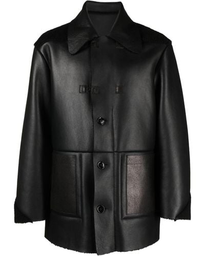 NAMACHEKO Stokesay Leather Jacket - Men's - Calf Leather - Black