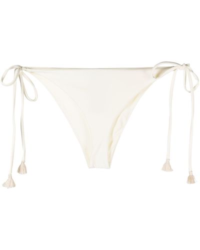 Johanna Ortiz Sullen Side-tie Bikini Bottoms - White