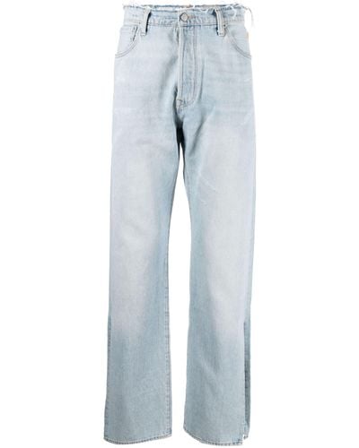 ERL X Levi's 501 Slit Jeans - Blue