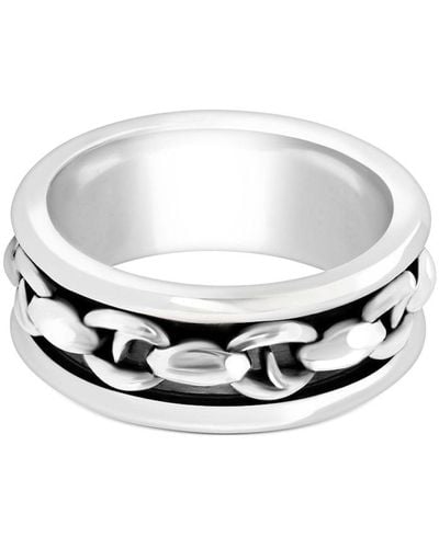 Stephen Webster Thorn Addiction Link Ring - Men's - White