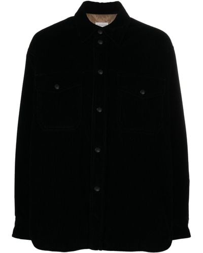Moncler Genius X Palm Angels Corduroy Shirt Jacket - Black