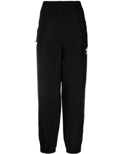 Balenciaga X Adidas Cropped Track Pants in Black | Lyst