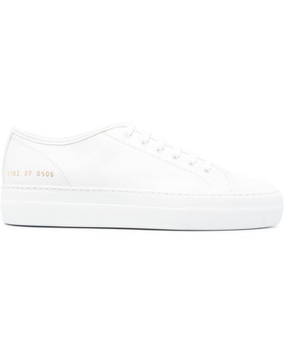 Common Projects Tournament Leather Sneakers - White