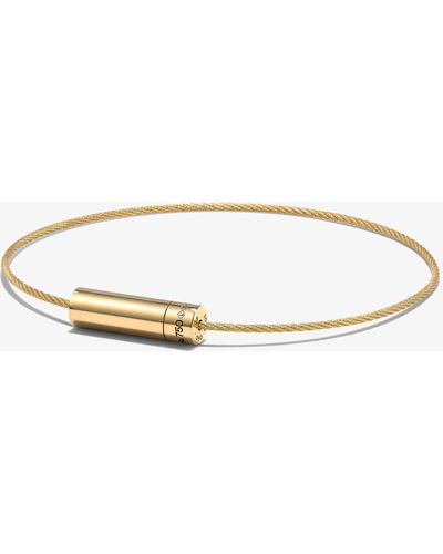 Le Gramme 18k Yellow Le 7g Polished Cable Bracelet - Metallic