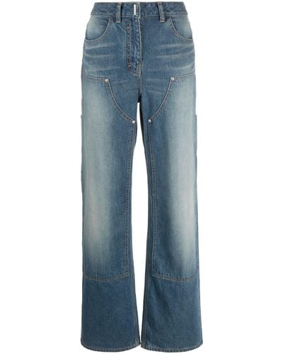 Givenchy Carpenter Straight-leg Jeans - Blue