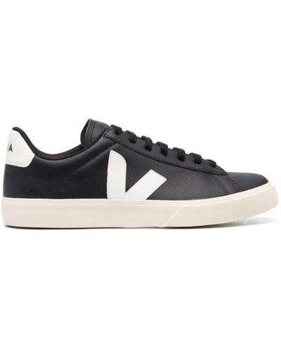 Veja Campo Chromefree Leather Trainers /white 3 - Black