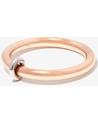 Spinelli Kilcollin 18k Rose Gold Adonis Ring - Men's - 18kt Rose Gold/18kt White Gold - Pink