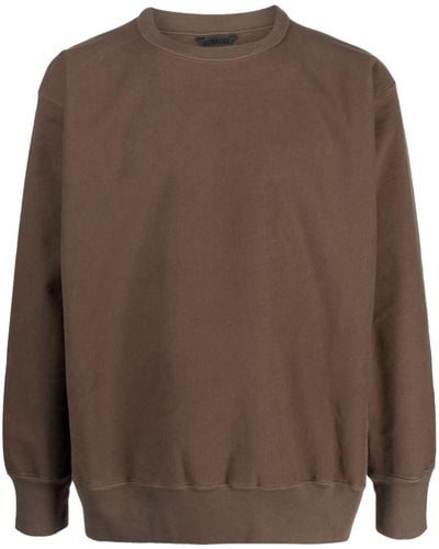 AURALEE Super Milled Sweatshirt - Brown