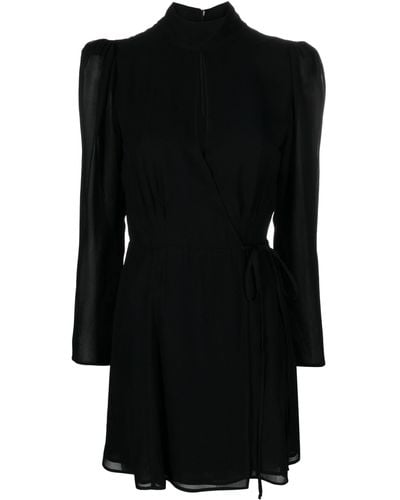 Reformation Otessa Cut-out Minidress - Black