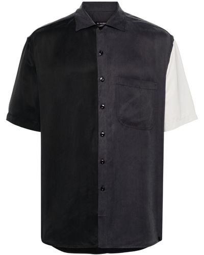 Song For The Mute Two-tone Short-sleeve Shirt - Black