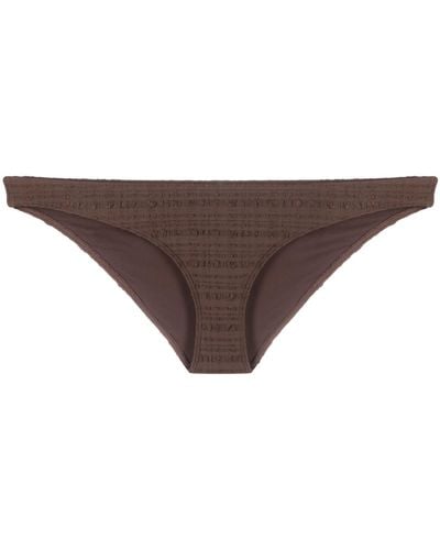 Form and Fold The Staple Bikini Bottoms - Brown