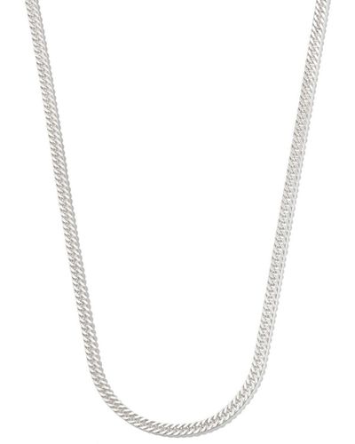 Hatton Labs Cuban-link Chain Necklace - White