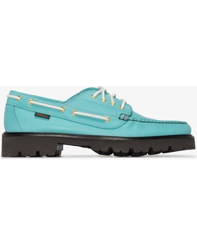 G.H. Bass & Co. Exclusive Jetty Lug Boat Shoes - Blue