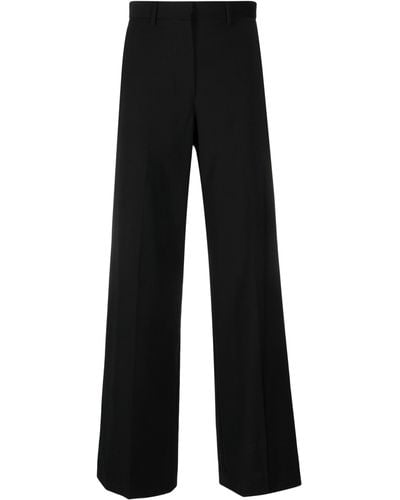 Matteau Tailored Wide-leg Pants - Black