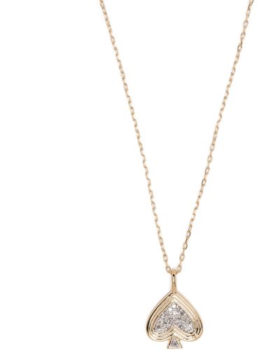 Adina Reyter 14k Yellow Make Your Move Diamond Necklace - Metallic