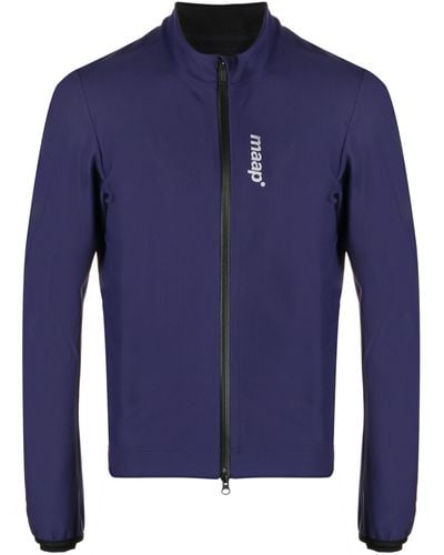 MAAP Logo Print Training Winter Jacket - Blue