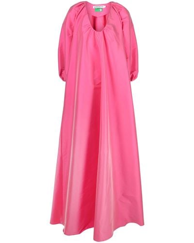 BERNADETTE George Draped Maxi Dress - Women's - Polyamide/polyester/spandex/elastane - Pink