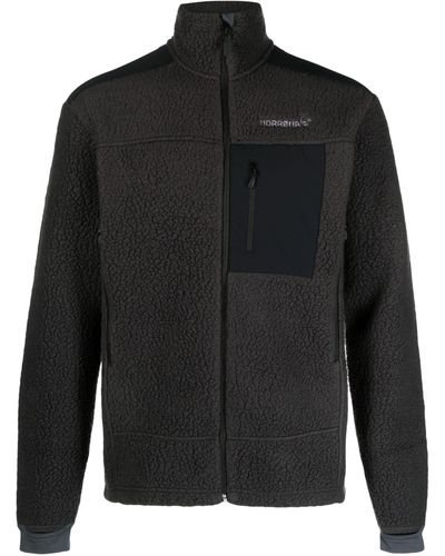 Norrøna trollveggen Thermal Pro Fleece Jacket - Men's - Polyester/elastane/polyamide/polyamideelastane - Black