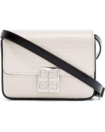 Givenchy 4g Small Leather Cross Body Bag - White