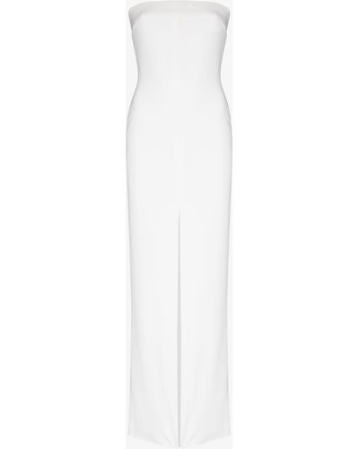 Solace London Bysha Strapless Maxi Dress - White