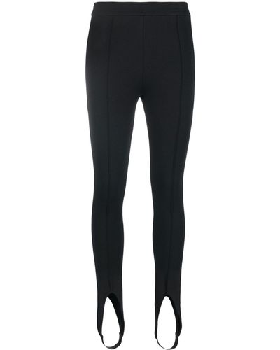 Saint Laurent Stirrup Jersey leggings - Black