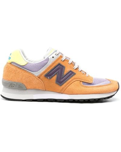 New Balance Made In Uk 576 Trainers - Women's - Fabric/calf Suede - Pink