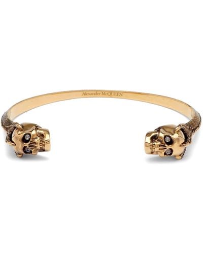 Alexander McQueen Victorian Skull Bracelet - Metallic