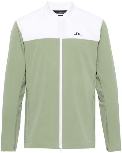 J.Lindeberg Jeff Colour-block Jacket - Green