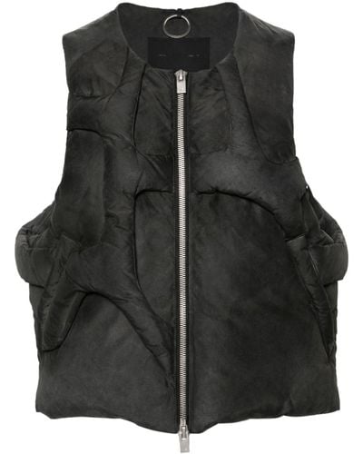HELIOT EMIL Diffusion Quilted Gilet - Men's - Duck Feathers/duck Down/nylon - Black