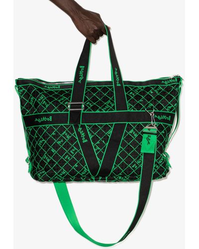 Bottega Veneta Webbing Logo Weekender Bag - Green
