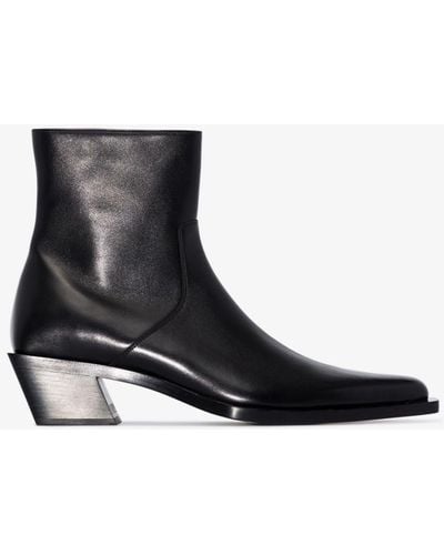 Balenciaga Tiaga Zip-up Boots - Black