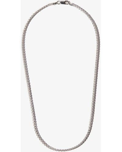 Hatton Labs Sterling Rope Chain Necklace - Blue