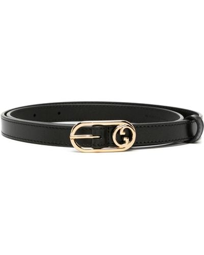 Gucci Leather Belt - White
