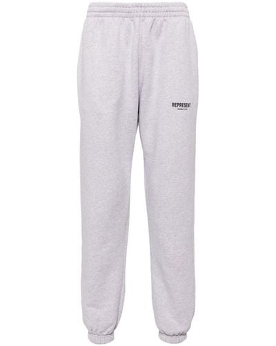 Represent Owners Club Cotton Track Trousers - Men's - Cotton - Grey