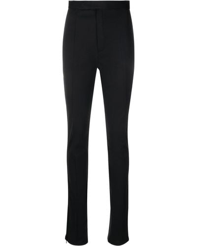 ANOUKI High Waist Trousers - Women's - Viscose/polyester/spandex/elastane - Black