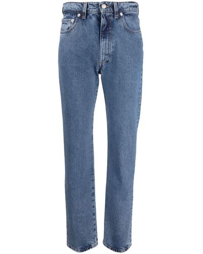 Bally Straight-leg Jeans - Women's - Cotton - Blue