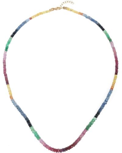 JIA JIA 14k Yellow Arizona Sapphire Necklace - Women's - Sapphire/14kt Yellow - Natural