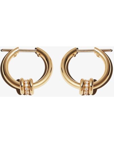 Spinelli Kilcollin 18k Yellow Ara Diamond Hoop Earrings - Women's - Diamond/18kt Yellow - Metallic