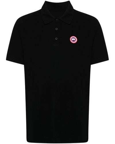 Canada Goose Beckley Cotton Polo Shirt - Men's - Cotton - Black