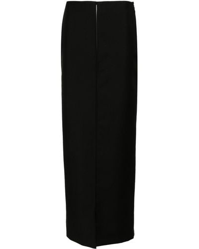 Givenchy Wool-mohair Pencil Skirt - Women's - Mohair/wool - Black
