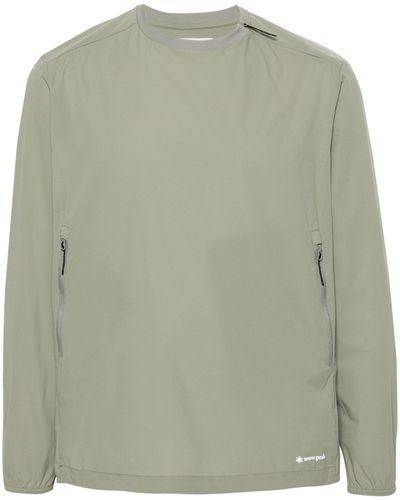 Snow Peak Packable Ripstop Sweatshirt - Men's - Polyester - Green