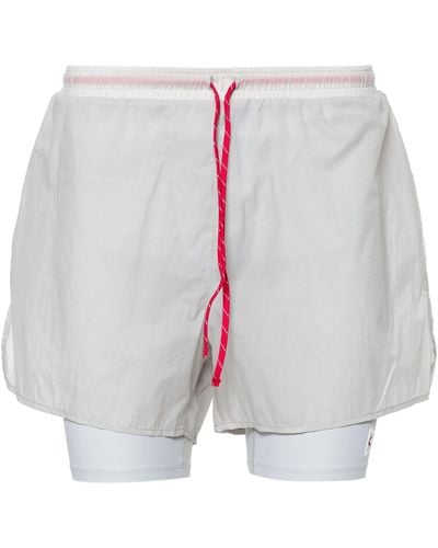 District Vision Layered Cycling Shorts - White