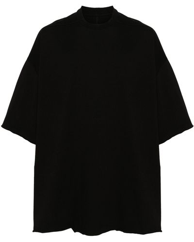 Rick Owens Tommy Organic Cotton T-shirt - Black