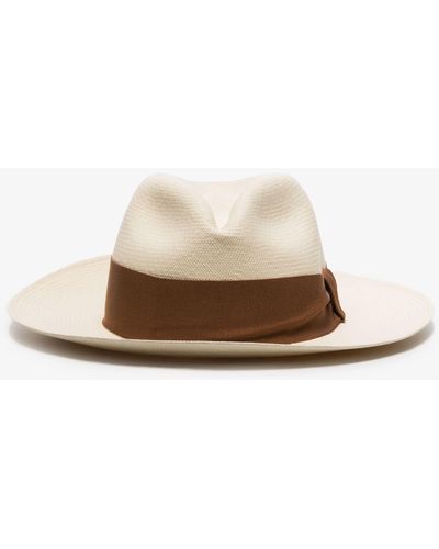 Frescobol Carioca Neutral Rafael Wide Panama Hat - Men's - Fabric - Natural
