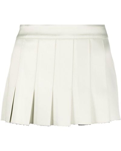 16Arlington Nimue Pleated Mini Skirt - White