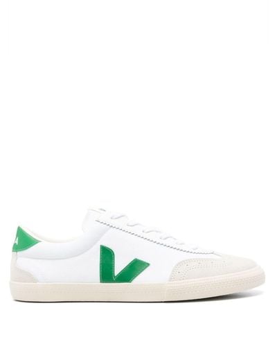 Veja V-10 Paneled Sneakers - White