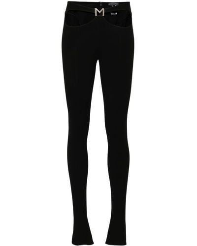 Mugler Cutout leggings - Black